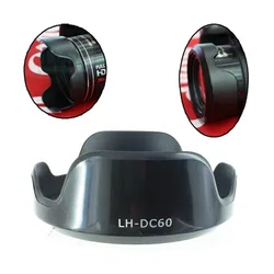 DC60 DC-60 Lens Hood As LH-DC60 for Canon SX1 SX10 IS SX20 SX30 SX40 SX50 HS PA571