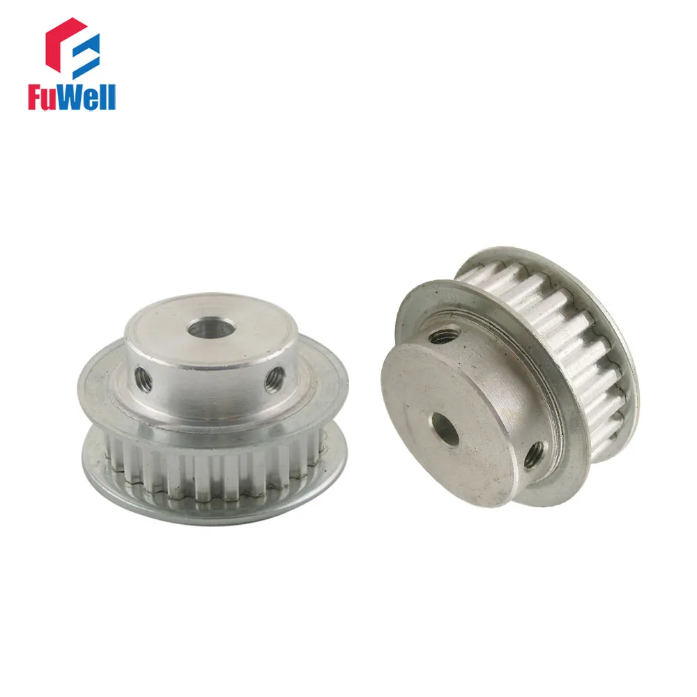 

2pcs 24T XL Type Timing Pulley 6/6.35/8/10/12mm Inner Bore 11mm Belt Width 5.08mm Pitch 24Teeth Timing Belt Synchronous Pulley