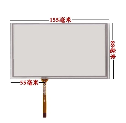 155*88 new 6.2 inch touchscreen for TM062RDH03 HSD062IDW1