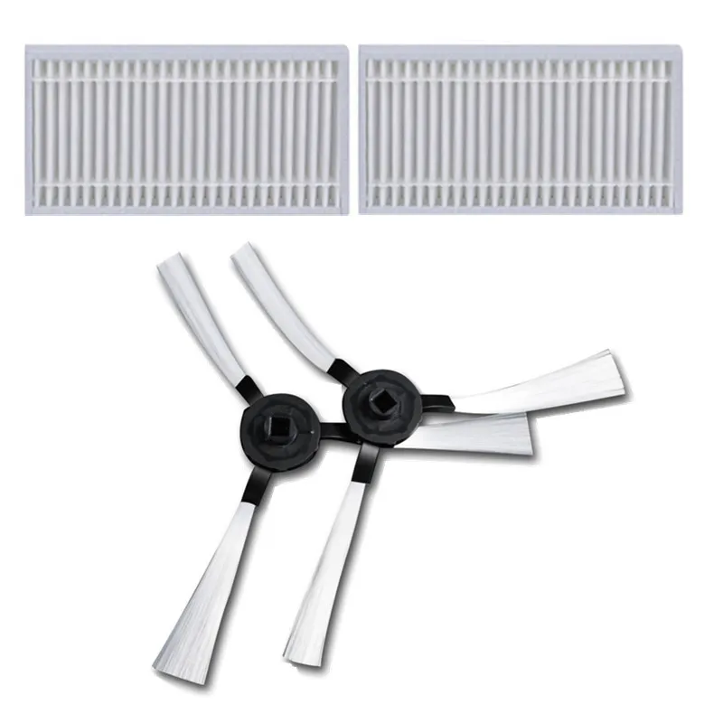 Aspirapolvere Robot spazzole laterali nuovo filtro HEPA per redmon RV-R500 RV R500 aspirapolvere Robot parti accessori