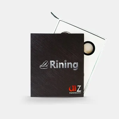 Rining Revolutionary Ring System Magie Ring Shell Appearing Disapper Close Up Illusion Magic Tricks Gimmick Props Comedy