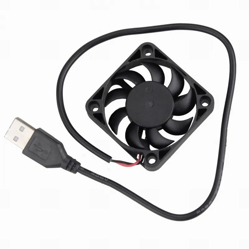 Imagem -05 - Gdstime-ventilador para Computador 10 Peças sem Escova Dissipador de Calor Usb 5010 50 mm x 50 mm x 10 mm