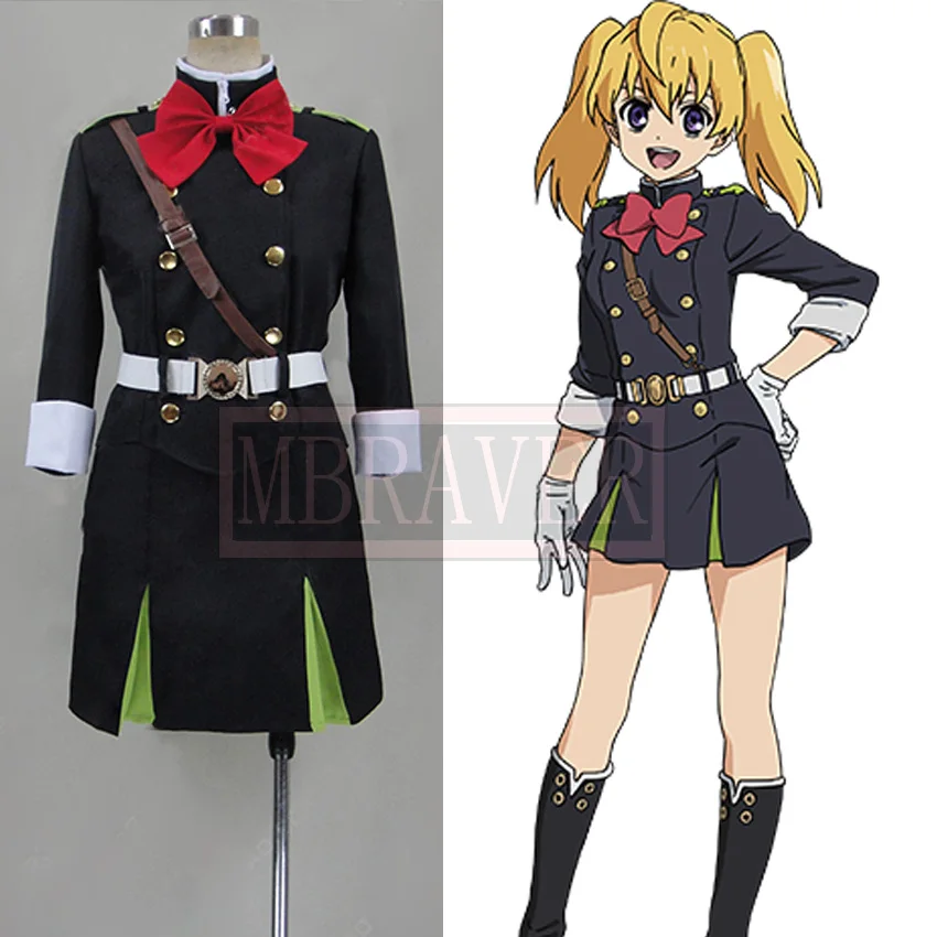 New Hot Sale Seraph of the End: Vampire Reign Mitsuba Sangu Cosplay Costume