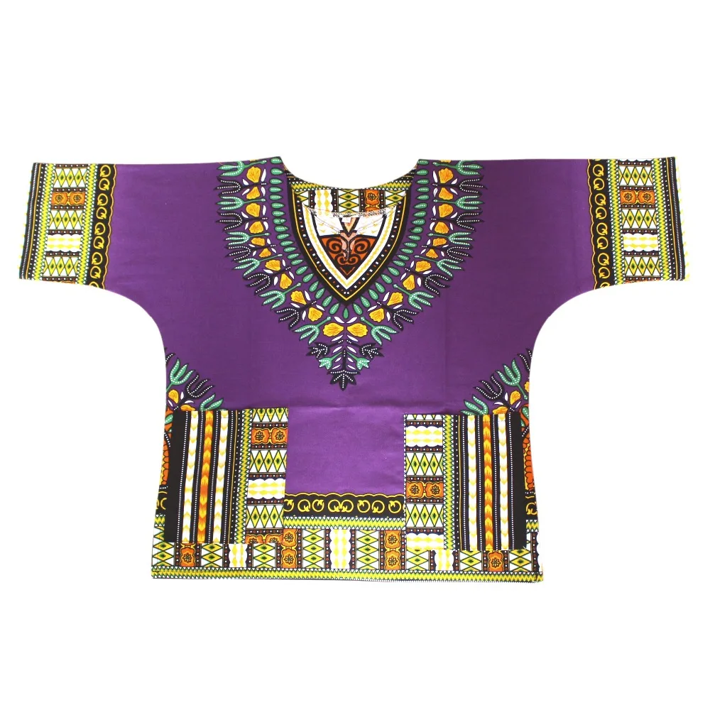 New Arrival Children\'s New Fashion Design Traditional African Clothing Print Dashiki For Boys and Girls(fast shipping)