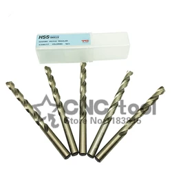 Made in Korea YG-1 D2101 2.0-7.0mm 10pcs/set HSS-C08% M42 Twist drill Processing: stainless steel. Alloy steel. Aluminum etc.