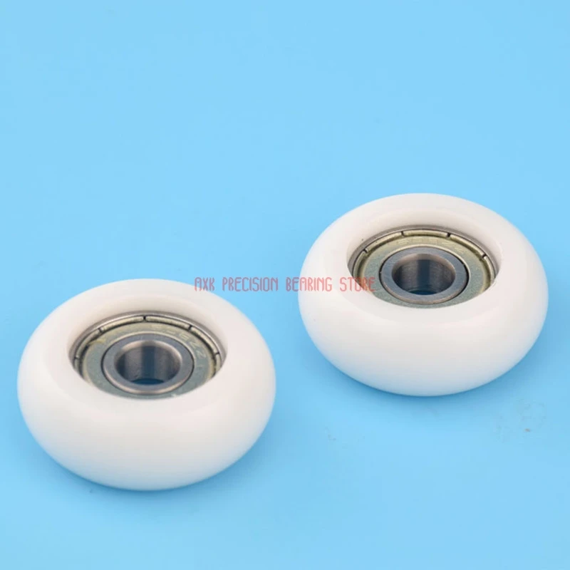 2023 Time-limited Real Pom Plastic Bearing Pulley Wheel European Standard 3030 Aluminum Rail Nylon Spherical Cam 8*34*13mm