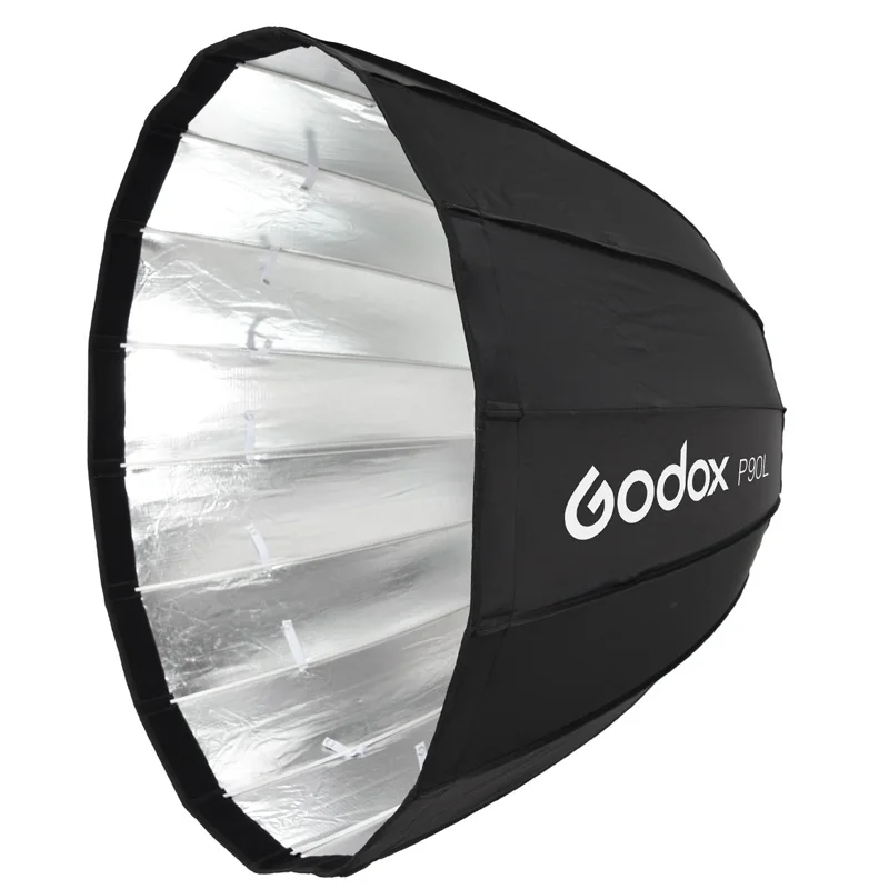 Godox P90L / P90H 90cm Deep Parabolic Softbox Bowens Mount Soft Box Honeycomb Grid fr Photo Studio Flash Strobe Monolight