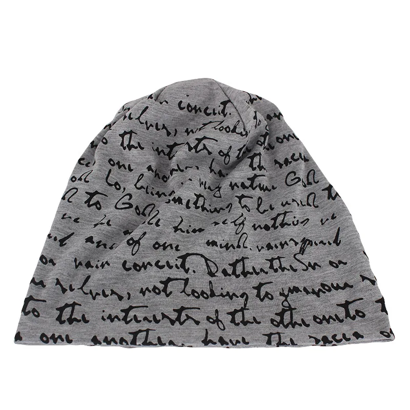 New Adult Warm Fashion Hat Women Men Casual Beanies Skullies Letter Cotton Gorros High Quality Female Bonnet Hat Hats Sale