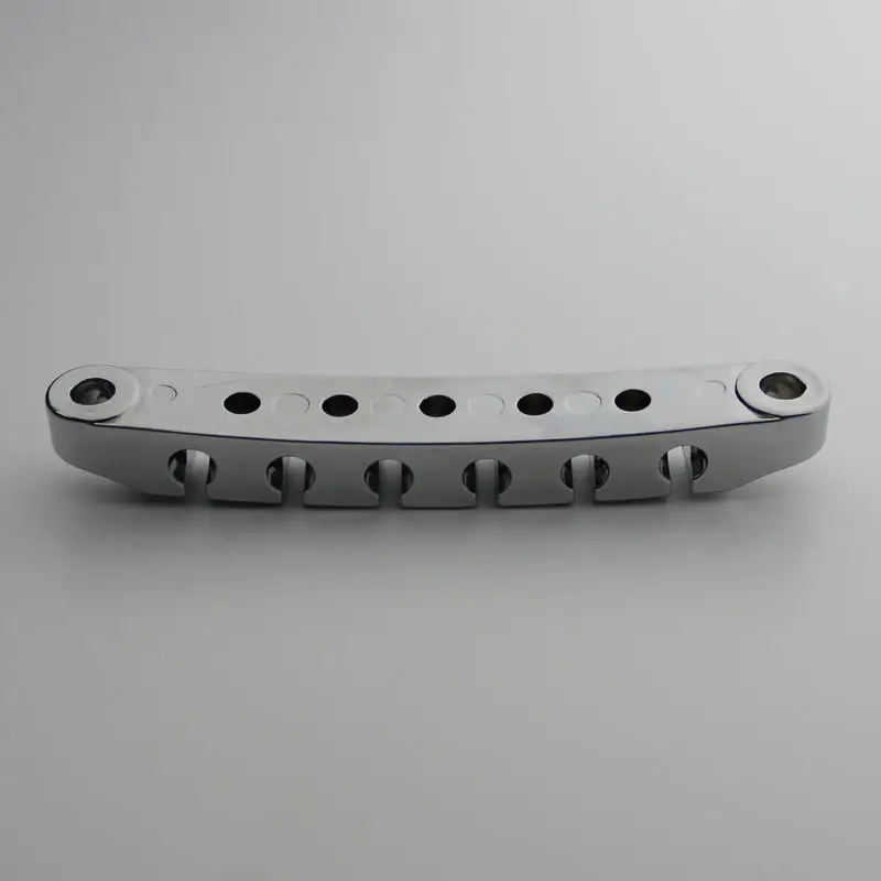 New 6 String IBAZ Guitar Bridge Chrome