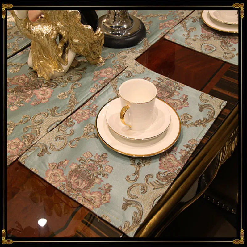 SBB Europe the west Modern Simple luxury classical Flower Table Flag High-end exquisitely table runner home dinner decorate