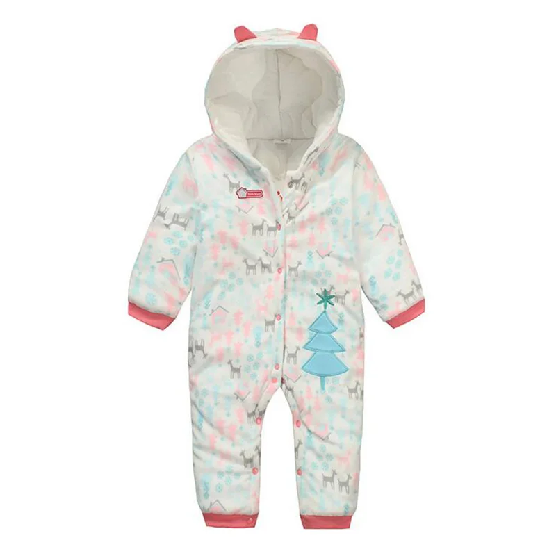 Newborn Clothes Baby Romper Long-Sleeve Fleece Jumpsuit Baby Girl Costume for Spring Autumn Trouser Suit Black Friday Girls