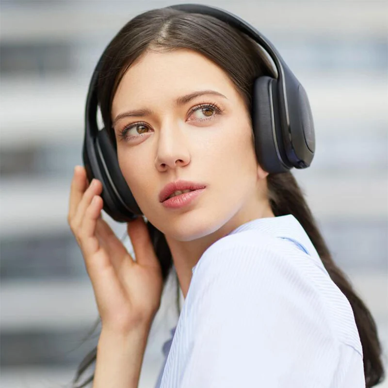 Cuffie Wireless Xiaomi Mi Bluetooth originali 4.1 auricolare Bluetooth aptX 40mm cuffie in PU dinamico per altoparlante per telefono cellulare