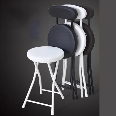 Folding Chair Portable Folding Stool Home Stool Dining Chair Simple Computer Chair Office Chair