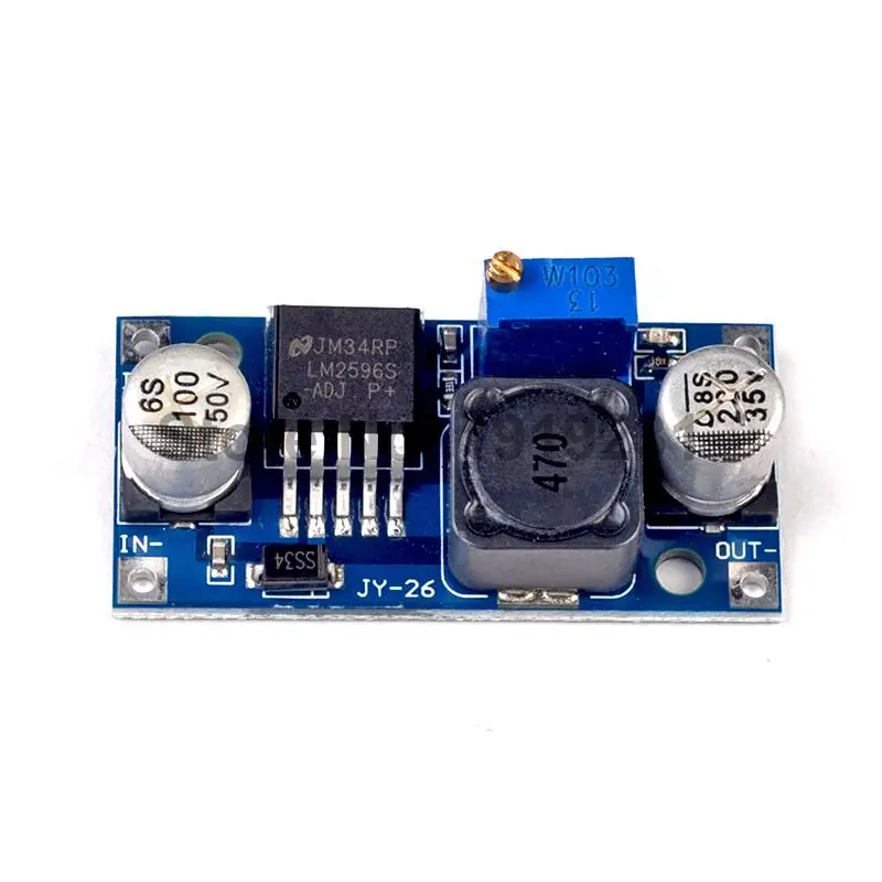 High Quality 3A Adjustable DC-DC LM2596 LM2596S-ADJ Input 3V-40V Output 1.25V-35V Step-down Power Supply Regulator Module
