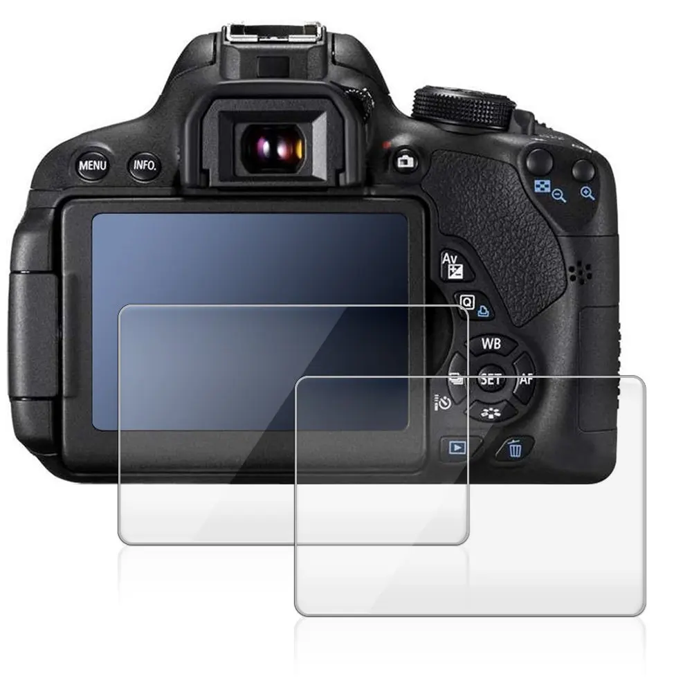 2x Tempered Glass LCD Screen Protector For Leica M10 Panasonic GX850 GX800 GH5 GH5S GF2 GF3 GF5 / GM1 TZ80 ZS60 / GF7 GF8 Camera