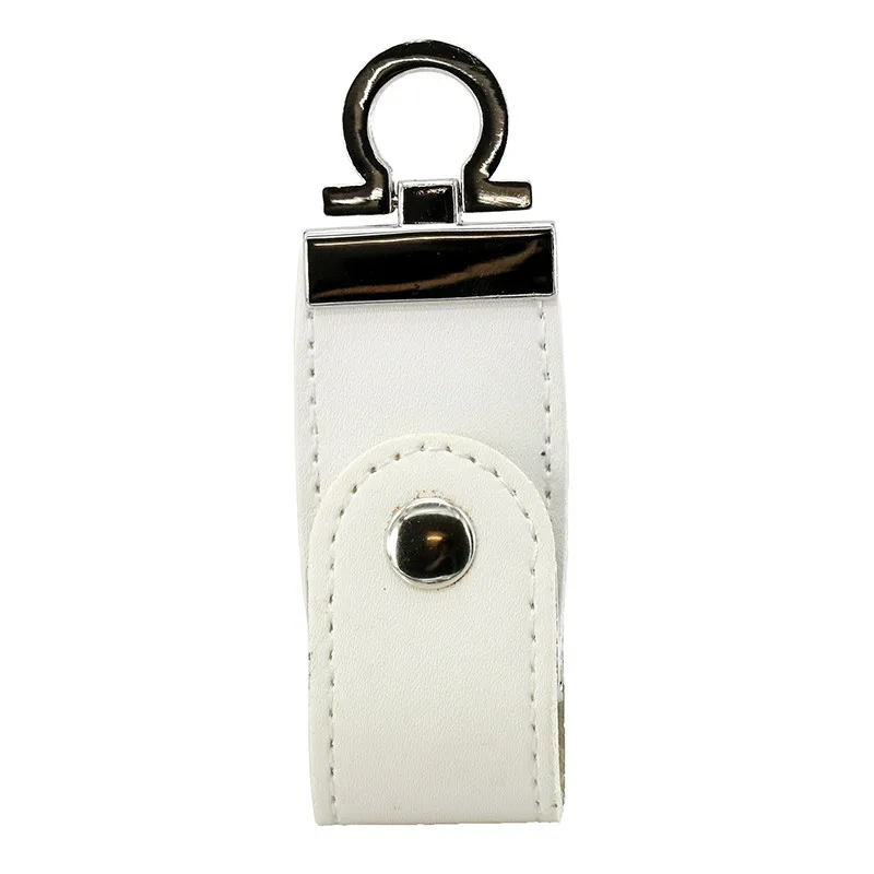 Portachiavi in pelle Pu USB 2.0 Flash Drive 4G 8G 16G 32G 64G Memory Stick memoria Pen Drive pollice U Disk Flash personalizza Logo