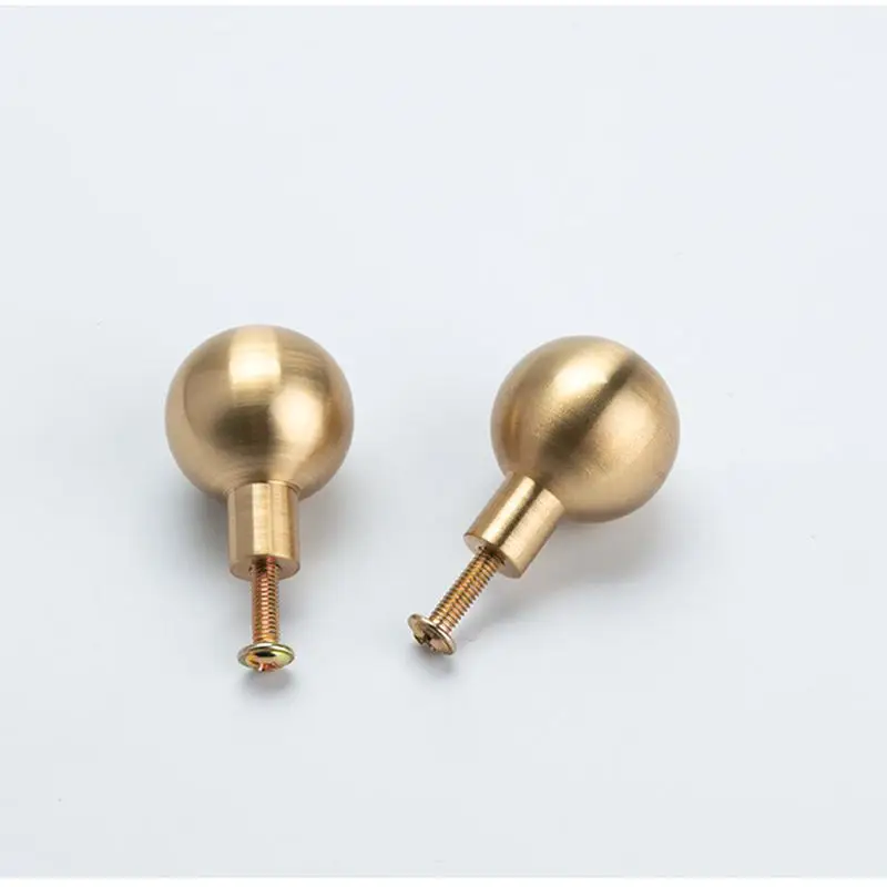 Modern Brushed Brass Kitchen Drawer Cabinet Knobs Gold Cupboard Dresser Furniture Pulls-1Pack