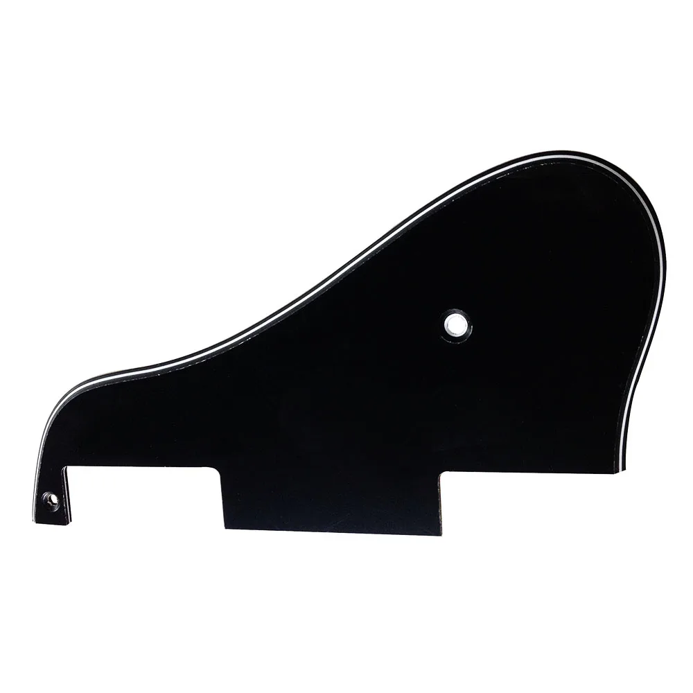 Pleroo Custom Guitar pickgaurd - For ES 339 PRO Guitar Pickguard Scratch Plate, 3 Ply Black