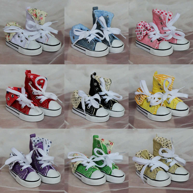 

1/6 1/4 1/3 scale BJD canvas shoes for BJD/SD doll accessories.not include doll,clothes,wig ,other accessories D2587