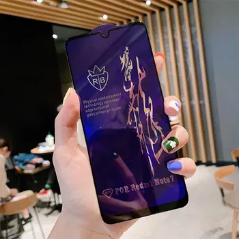 Tam kapak temperli cam Xiaomi Redmi için not 7 8 8T 9 10 6 11 Pro 5 artı cam Mi 12T Mi 10 lite Mi 9 SE F1 ekran koruyucu