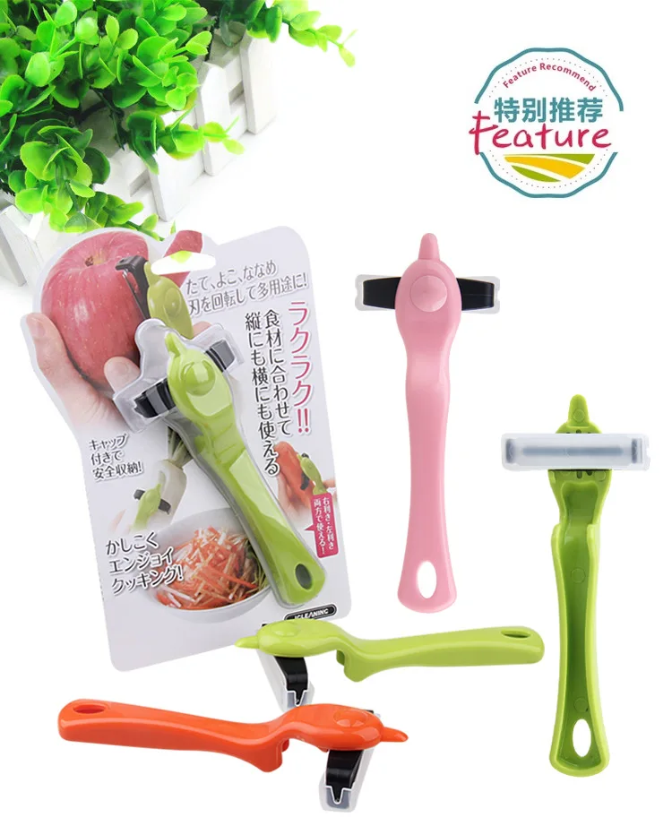 Japan Twirl Peeler  Multifunction Fruit & Vegetable Tools Peeler Apple Carrot Turnip Radish Vegetable Peeler Grater