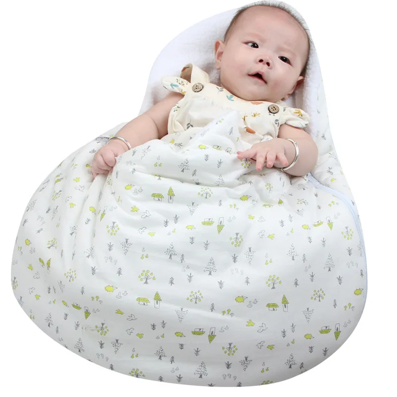 

Newborn Sleeping Bag Baby Stroller Footmuff Sleepsacks Kids Swaddle Blanket Sleep Bags Egg Nest Sack Envelopes for Autumn Winter