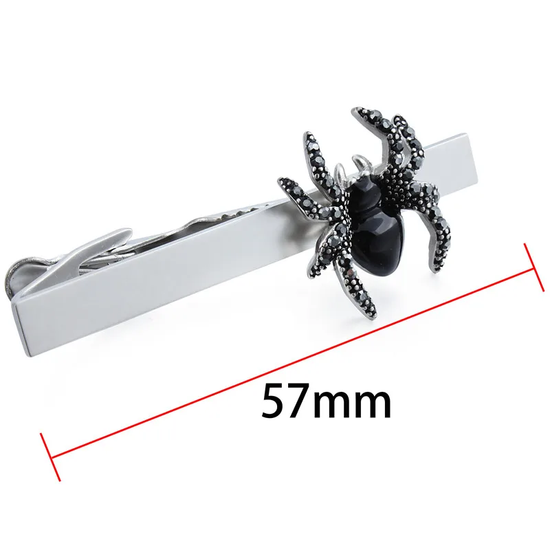 HAWSON Fashionable Spider Tie Clip for men,High Quality Men\'s Accessories/Jewelry Gift for Men Wholesale