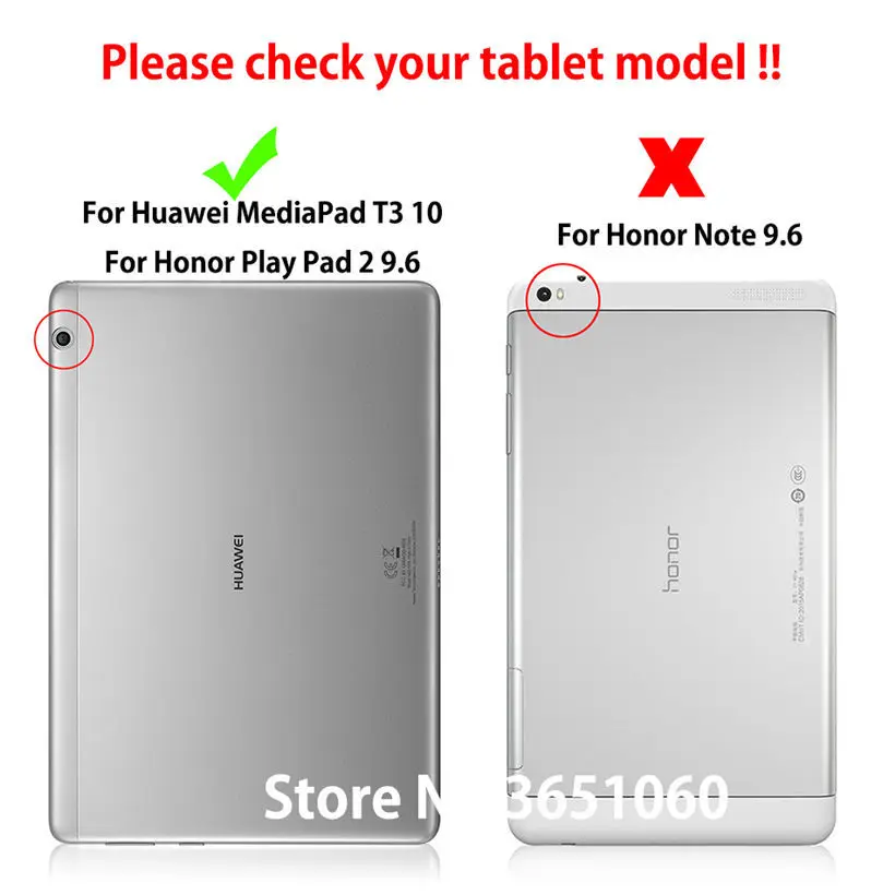 Case For Huawei MediaPad T3 10 AGS-W09 AGS-L09 AGS-L03 9.6