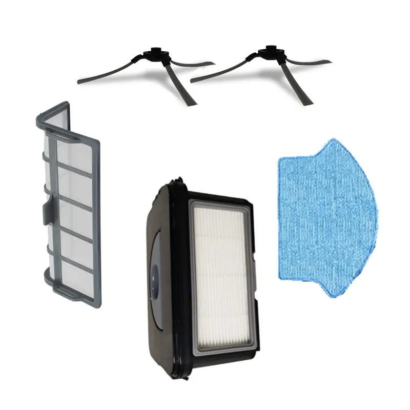 หุ่นยนต์เครื่องดูดฝุ่นแปรง Mop ผ้า HEPA กรองฝุ่นสำหรับ Midea VCR03 เครื่องดูดฝุ่นหุ่นยนต์กรองอุปกรณ์เสริม