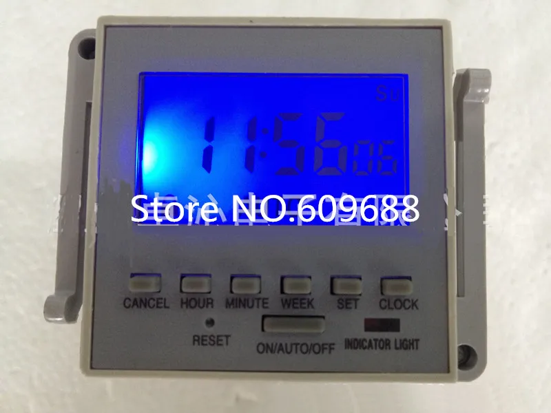 KG10M Microcomputer Time Switch DIN RAIL Digital Programmable Ttimer Switch time relay