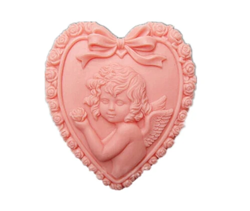 

DIY cute hear/girl modelling silicon soap mold Cake decoration mold Handmade soap mold wholesale