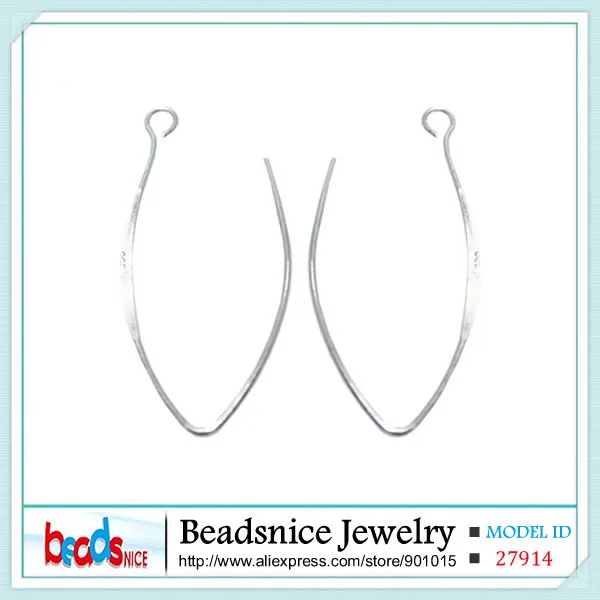 Beadsnice 27913  hight quality 925 silver hoop earrings in stock new style diy jewelry