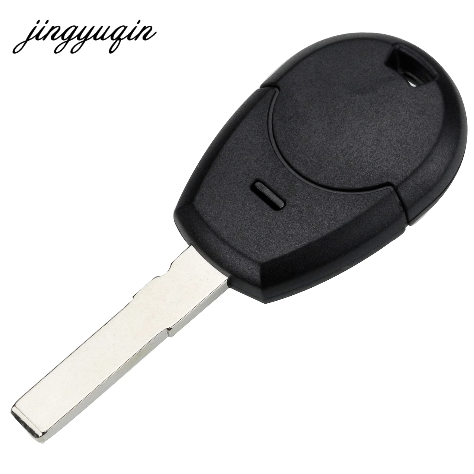 jingyuqin 50pcs/lot 2 Buttons Remote Car Key Shell For Fiat Positron Transponder Key Cover Blank Case Replacement