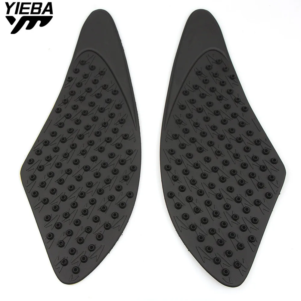 

Motorcycle Acccessories Stickers Black Tank Traction Pad Side Gas Knee Grips Protector for KAWASAKI ZX6R ZX 6R ZX-6R 2007 2008