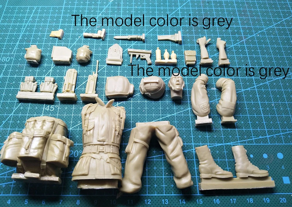 도색되지 않은 키트 1/16 120mm 톱 군인 미국 사막 폭풍 기본 그림 없음 역사적인 수지 그림 미니어처 장난감