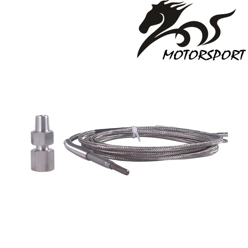 Exhaust gas Temp sensor 2m EGT K Type Thermocouple Probe Exhaust Temperature Sensors Threads Exhaust Temp Sensor