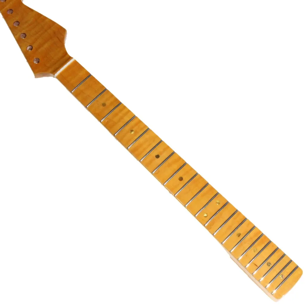 

21 FRET electric One Pc flame maple guitar neck