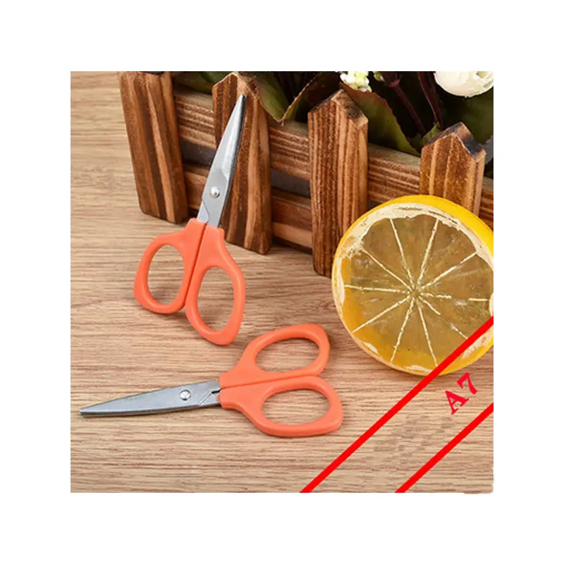 2Pcs/Lot Mini Portable Scissors For Outdoor Or Family First Aid Emergency Kit Supplies And Kid Students Hand Craft Tool