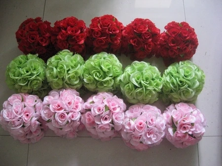 

20cm rose ball wedding kissing flower ball decoration,8pcs/lot,celebration flower decoration ball,party decoration 20 colors