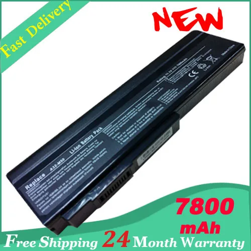 7800mAh Battery for ASUS M60JV M60V M60VP M60W N43 N43 N43J N43JF N43JM N53 N53D N53DA N53J N53JF N53JG N53JL N53JN N53JQ