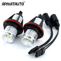 2x Error Free 10w LED Angel Eyes Marker Lights Bulbs white/Blue/Red For BMW E39 E53 E60 E61 E63 E64 E65 E66 E87 525i 530i 545i