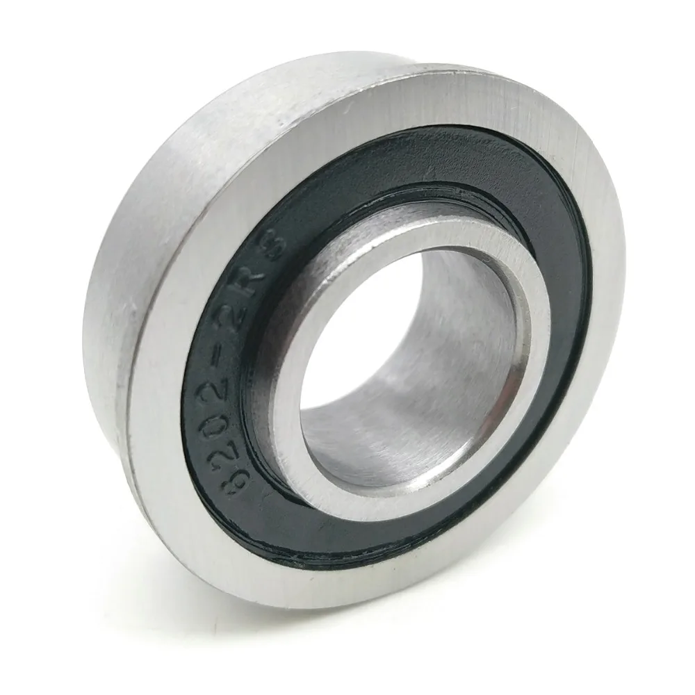 1Pcs F6202 F6202RS F6202-16-2RS 16X35X11 MOCHU หน้าแปลนแบริ่ง Miniature Deep Groove Ball Bearing Sealed Ball แบริ่ง