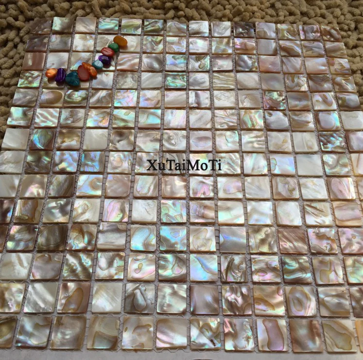 shell mosaic mother of pearl natural colorful kitchen backsplash wallpaper tile bathroom background shower decorative wall tiles