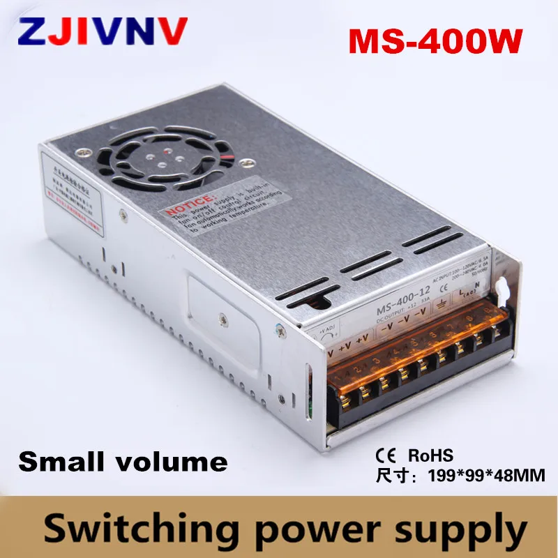 

high quality 400W 24V 16A single output Mini size Switching Power Supply small volume AC-DC smps 12v 33.3a, 15v 26.6v,