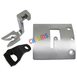 #GM103+GM102+GM101 Needle Plate & Feed Dog & Presser Foot Fit For SINGER 45K SHANGGONG Ga5-1 Leather Sewing Machine