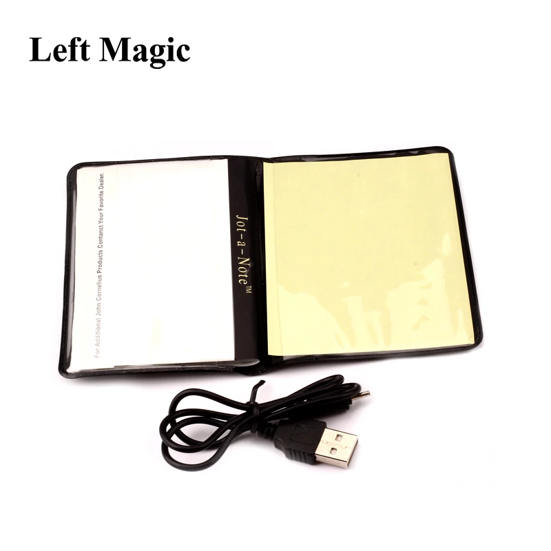 Light Prediction Holder (Charged Version) - Magic Tricks Optical Prediction Wallet Magic Props Close Up Magic Mentalism Comedy