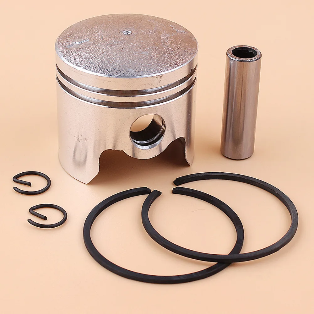 5Set/Lot 40mm Piston 10mm Pin Kit For 43CC CG430 BC430 40-5 1E40F-5 Gas Engine Brush Cutter Brushcutter Trimmer Lawnmower Mower