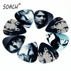 SOACH 10pcs 0.71mm guitar picks two side earrings pick DIY design guitar accessories pick guitar picks guitar strap