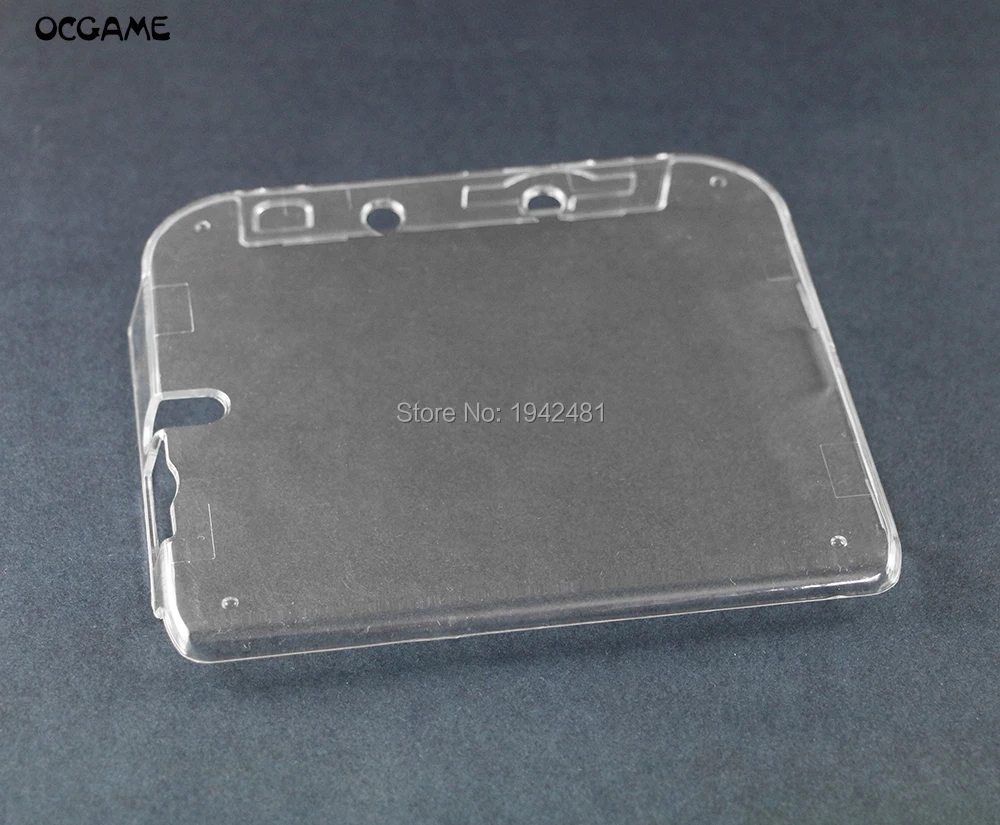 15PCS Crystal Case For 2DS Console Polycarbonate Plastic Hard Clear Shell Protective Cover