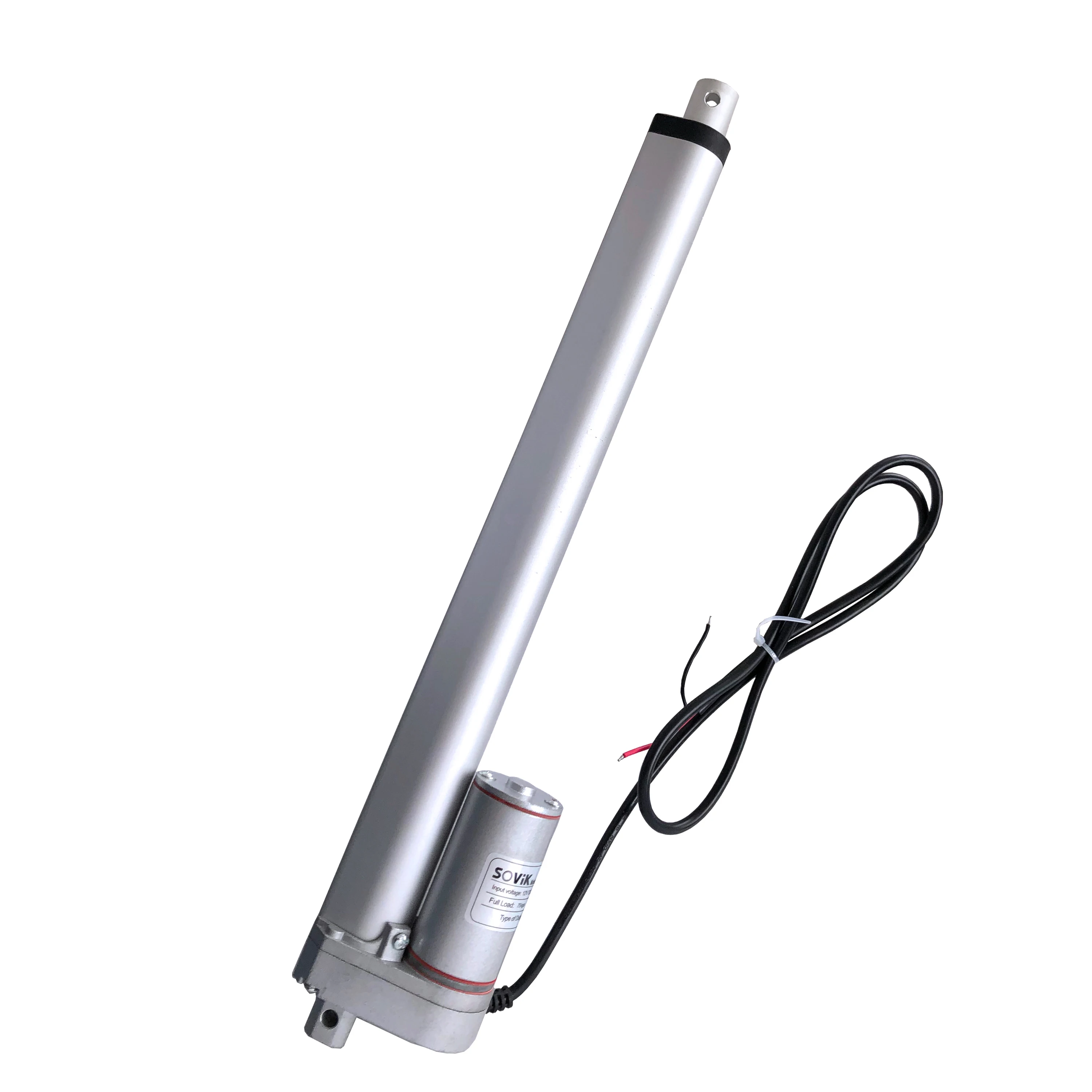 

SOViK Electric Linear Actuator 12 inch 300mm Stroke 12V DC Motor Heavy Duty 750N Load Include Mounting Brackets